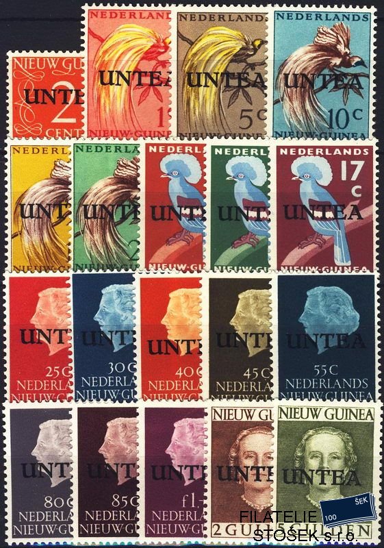 OSN USA známky Mi 1-19 UNTEA