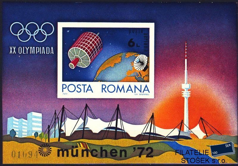 Rumunsko známky Mi Bl.98