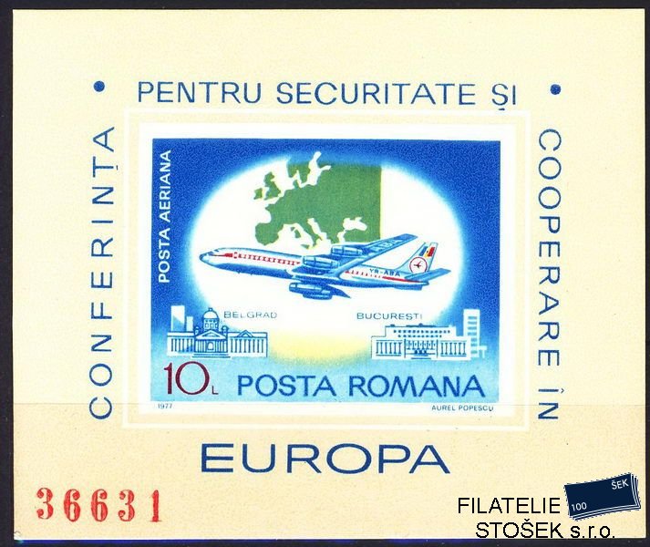 Rumunsko známky Mi Bl.144