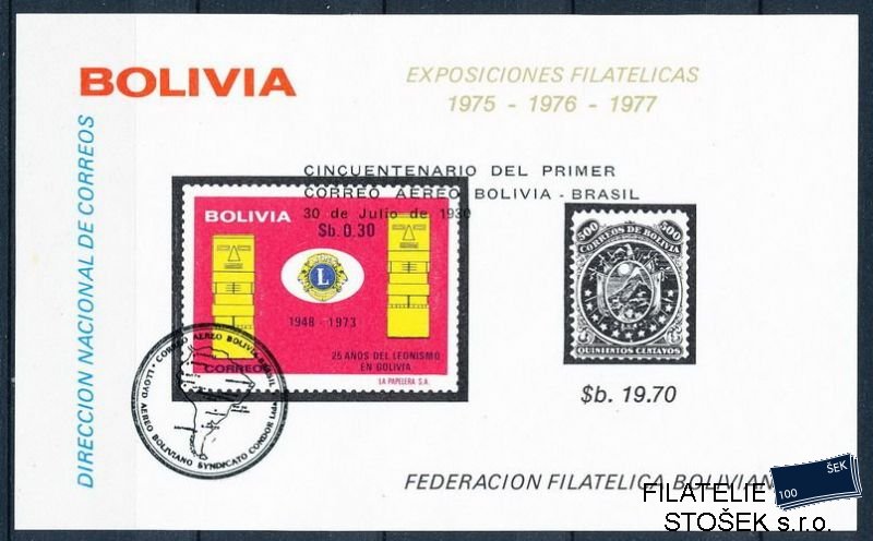 Bolivia Mi Bl.110