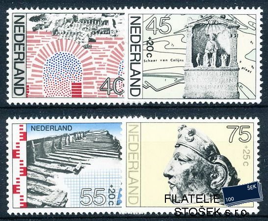 Holandsko známky Mi 1097-1100