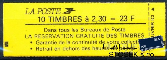 Francie známky Mi 2751 MH 22