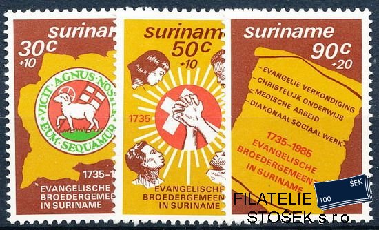 Surinam známky Mi 1154-6