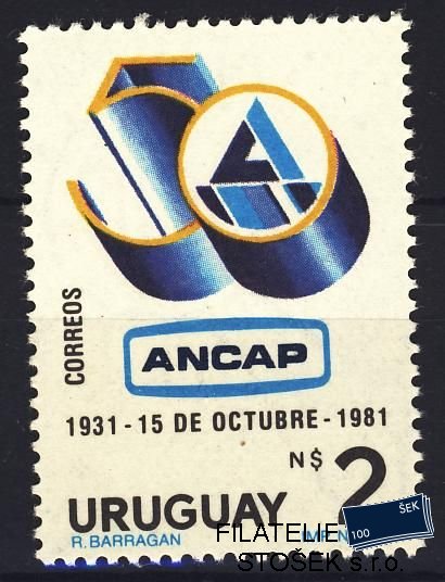Uruguay známky Mi 1627