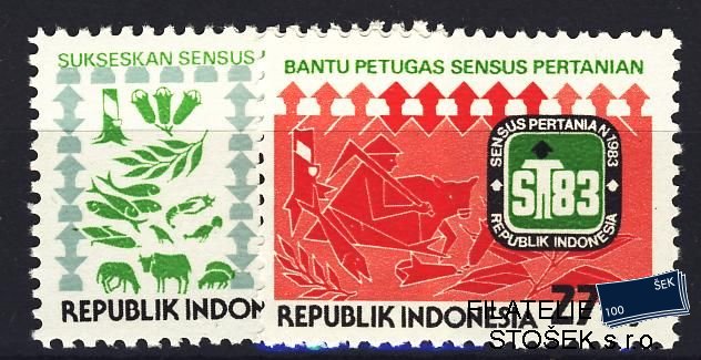 Indonésie známky Mi 1104-5