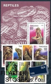 Tanzania známky Mi 1503+9+Bl.220
