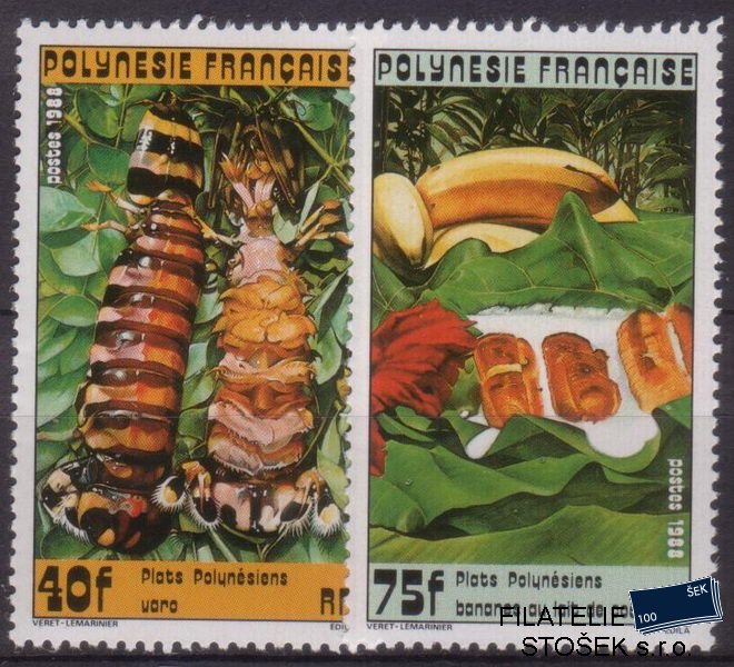 Polynésie známky Mi 0495-6