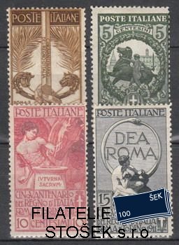 Itálie známky Mi 0100-103