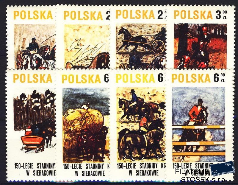 Polsko známky Mi 2664-71