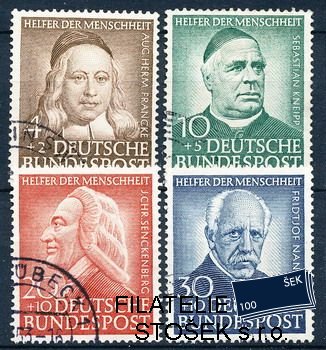 Bundes známky Mi 0173-6