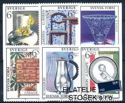 Švédsko známky Mi 1828-33