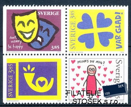 Švédsko známky Mi 1959-62