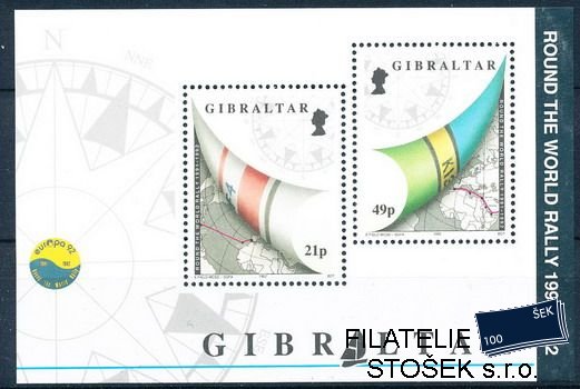 Gibraltar známky Mi Bl.17