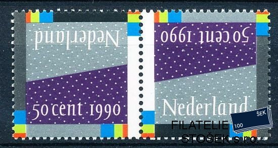 Holandsko známky Mi 1395 tete-beche