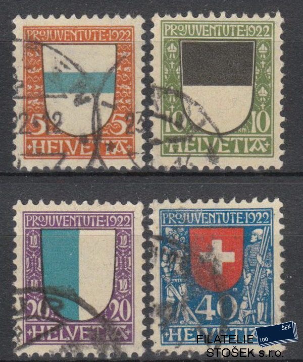 Švýcarsko známky 175-78