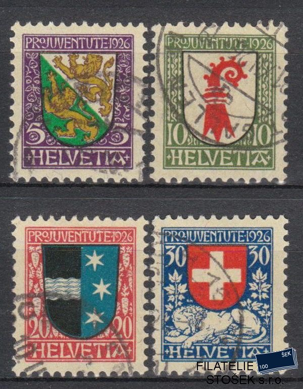 Švýcarsko známky 218-21