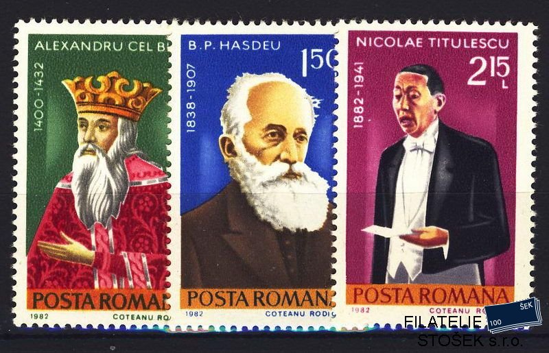 Rumunsko známky Mi 3845-7