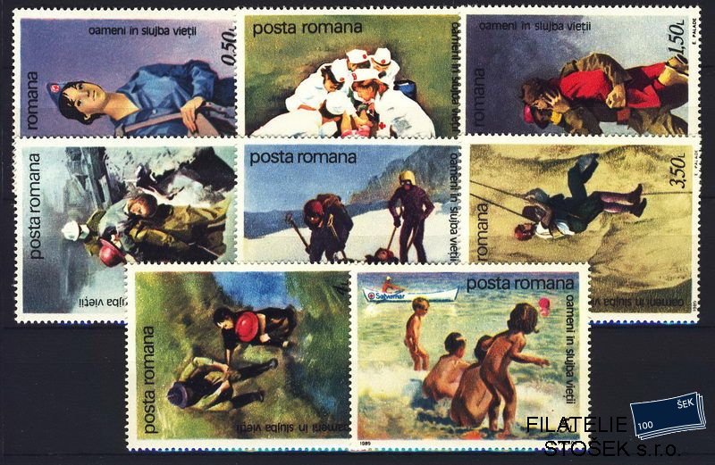 Rumunsko známky Mi 4530-7