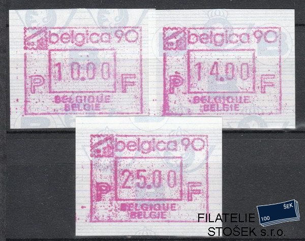 Belgie známky Mi A 21 II 3 ks