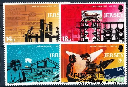 Jersey známky Mi 0520-3