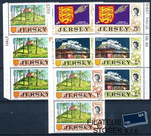 Jersey známky Mi H-Bl. 0035 ex