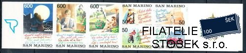 San Marino známky Mi 1496-1502 MH