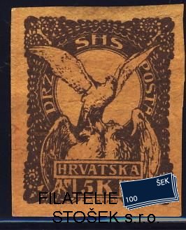 Jugoslávie známky Mi 97 zkusmý tisk
