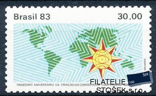 Brazílie známky Mi 1962
