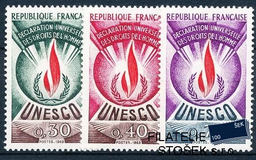 Francie-služební U známky Mi 09-11