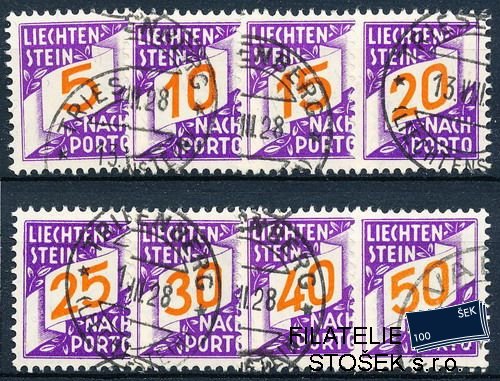 Liechtenstein Mi P 13-20