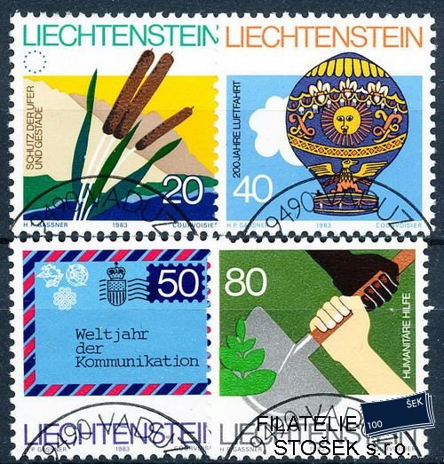 Liechtenstein Mi 0824-7