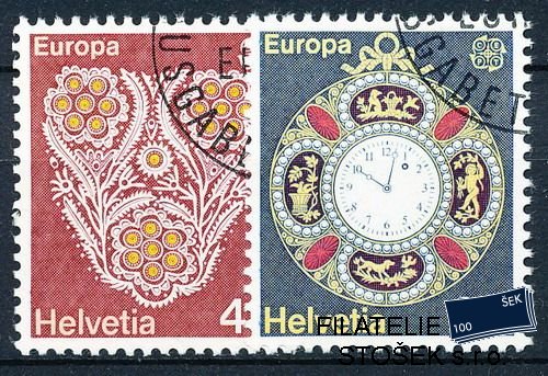 Švýcarsko známky Mi 1073-4