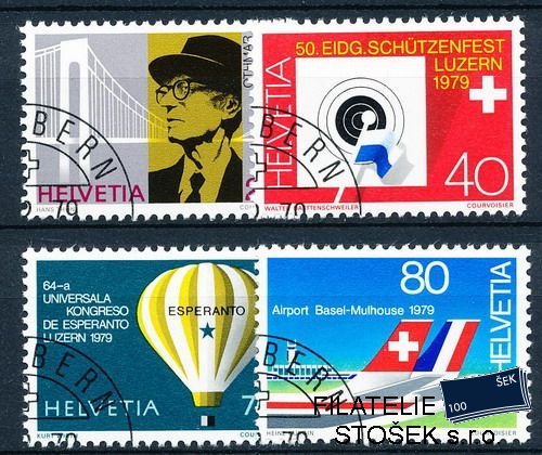 Švýcarsko známky Mi 1150-3