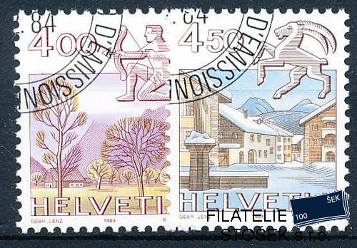 Švýcarsko známky Mi 1265-6