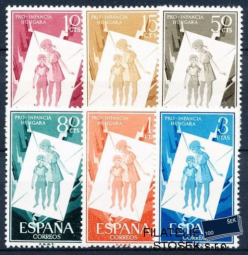 Španělsko známky Mi 1097-1102