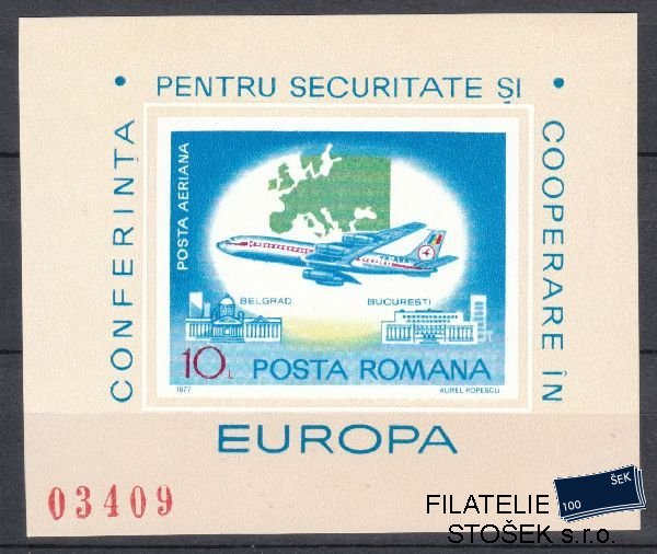 Rumunsko známky Mi Bl 144