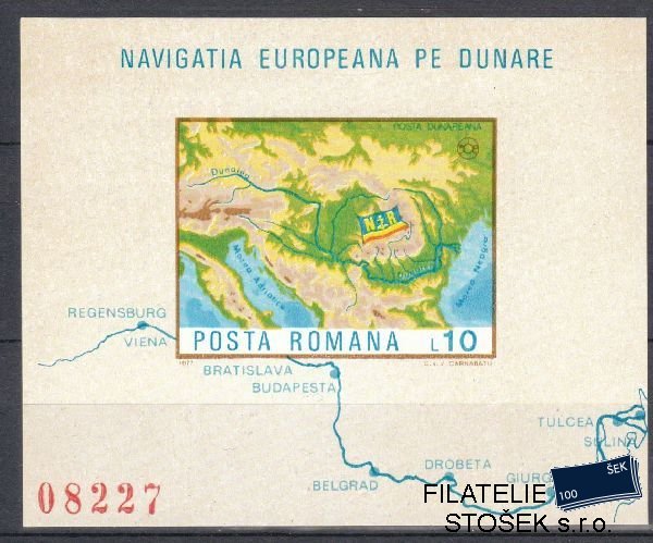 Rumunsko známky Mi Bl 147