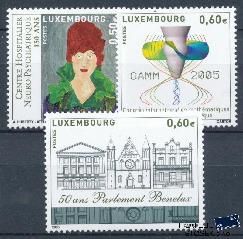 Lucembursko známky Mi 1663-5