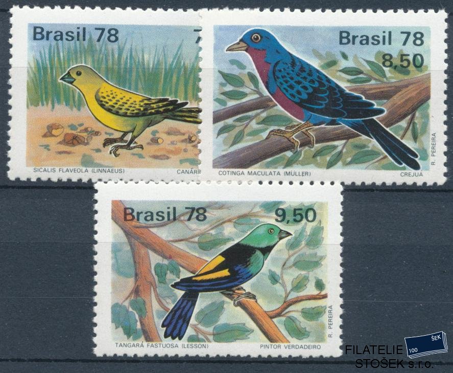 Brazílie známky Mi 1651-3