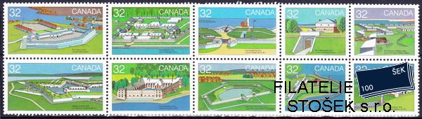 Kanada známky Mi 877-86 St