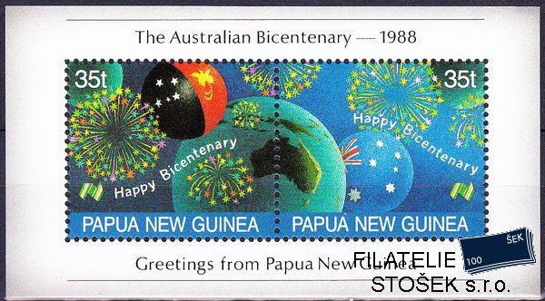 Papua N. Guinea známky Mi Bl.3