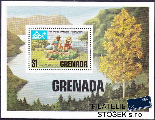 Grenada známky Mi Bl.45
