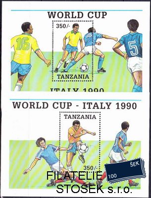 Tanzania známky Mi Bl.113-4