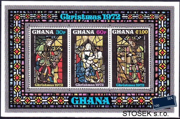 Ghana známky Mi Bl.48