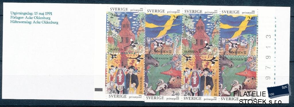Švédsko známky Mi 1668-71