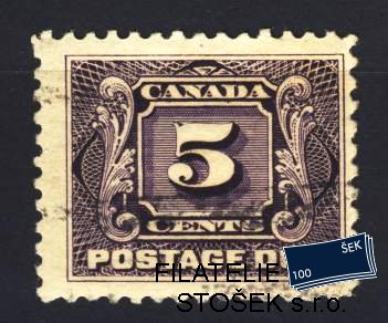Kanada známky Mi D 4