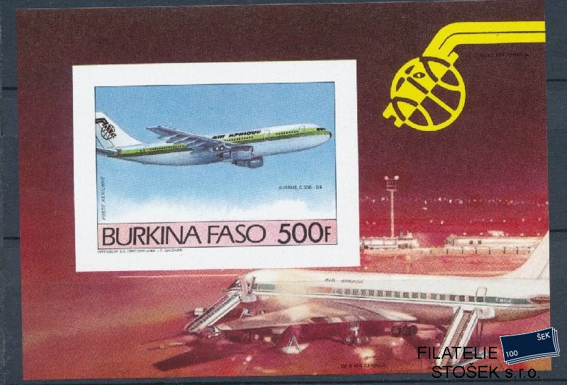 Burkina faso  známky Mi 1024 Luxusbok