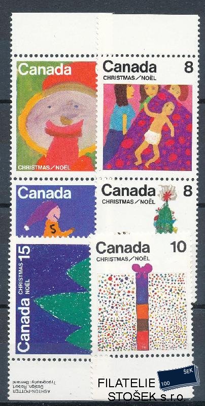 Kanada známky Mi 610-15
