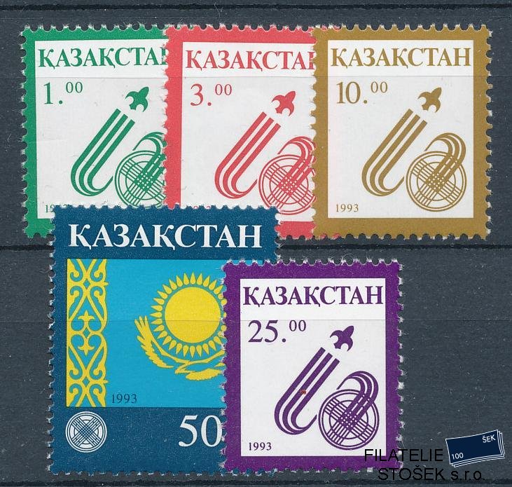 Kazachstán známky Mi 18-22