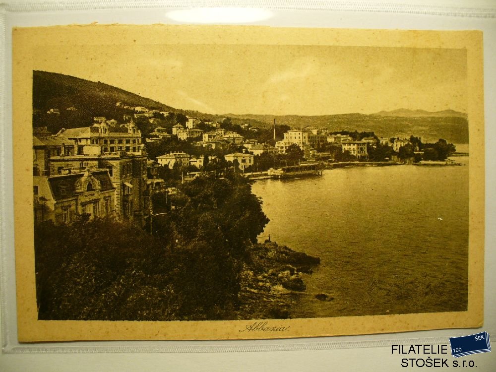 Itálie Abbazia- pohledy